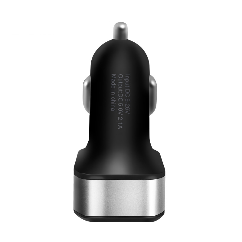 Car Charger 5V 2.1A Quick Charge Dual USB Port LED Display Cigarette Lighter Phone Adapter Car Voltage Diagnostic USB Gadgets - Image 2