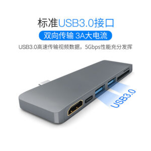 Cross-border e-commerce one generation HDMI hub PD HUB TYPE C to USB3.0 HUB USB3.1
