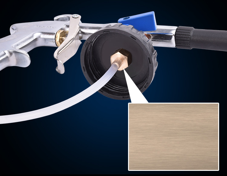 Tornado engine cleaning gun Extra long universal engine cleaning gun car wash tool interior cleaning gun - Image 3