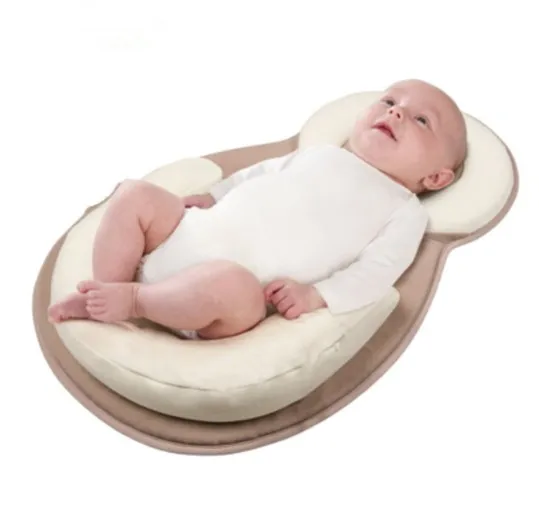 0-12 Months Baby Sleep Positioning Pad Cotton Pillow - Image 3