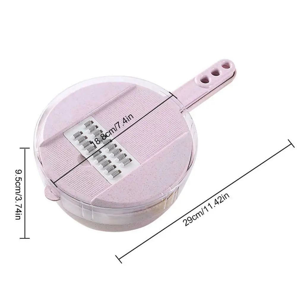 9 IN 1 Multi-function Easy Food Chopper Carrot Potato Grater Manual Onion Cutter Easy Food Chopper Slicers Kitchen Gadget