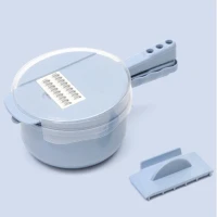 9 IN 1 Multi-function Easy Food Chopper Carrot Potato Grater Manual Onion Cutter Easy Food Chopper Slicers Kitchen Gadget - Image 2