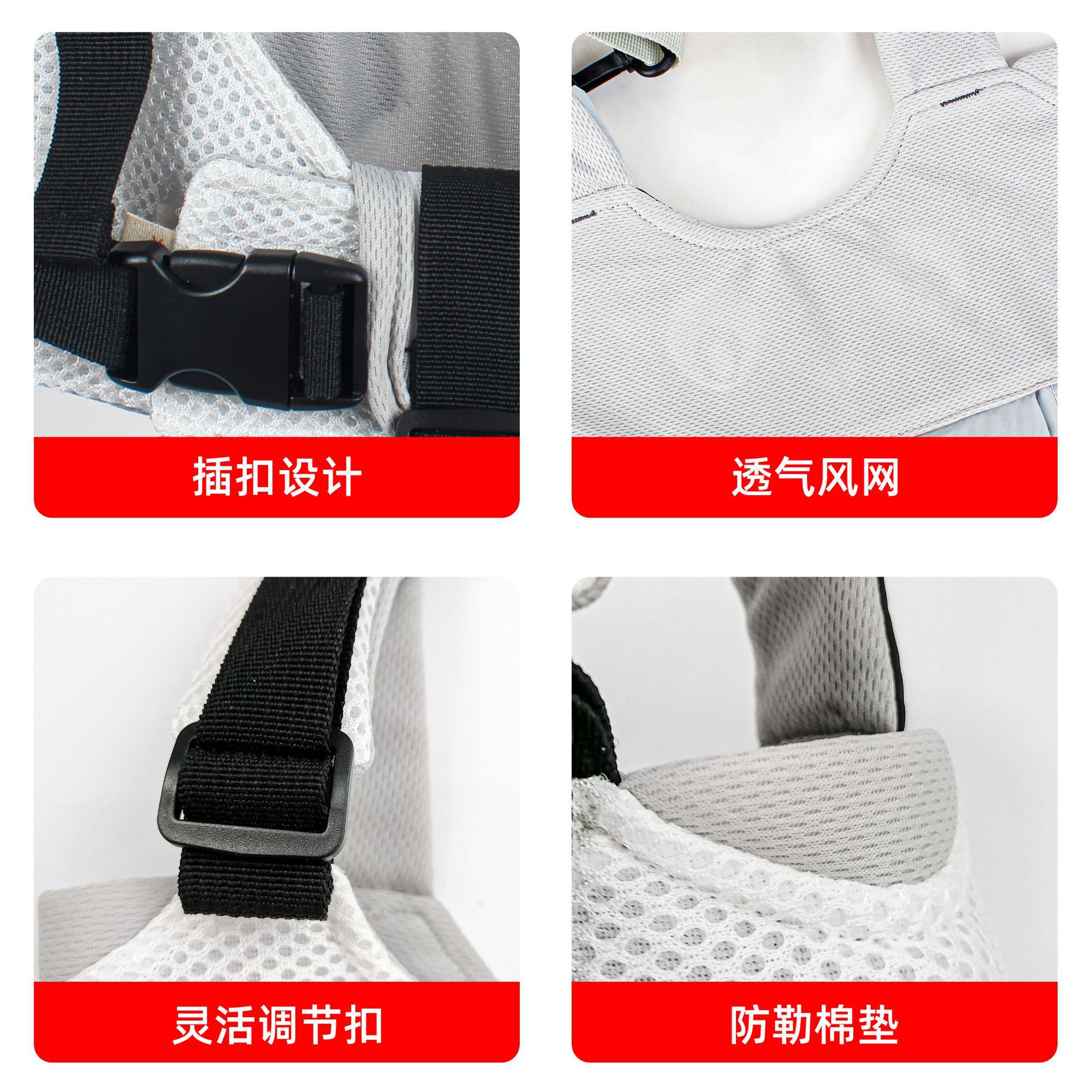 Baby learning walker, baby learning to walk, children learning to walk, breathable, anti-strangulation and anti-fall, bear learning walker, one piece for delivery - Image 3