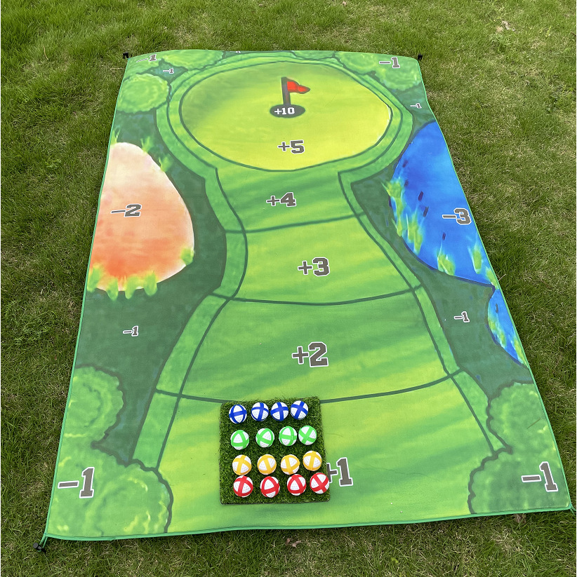 The Casual Golf Game Set Casual Golf Game Set Golf Hitting Mat Game Mat - Image 9