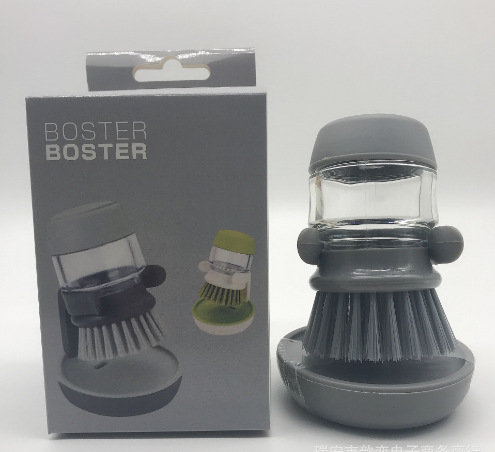 Pot brush artifact kitchen pot cleaning brush collection lazy household decontamination and descaling dishwashing non-stick oil pot brush - Image 9