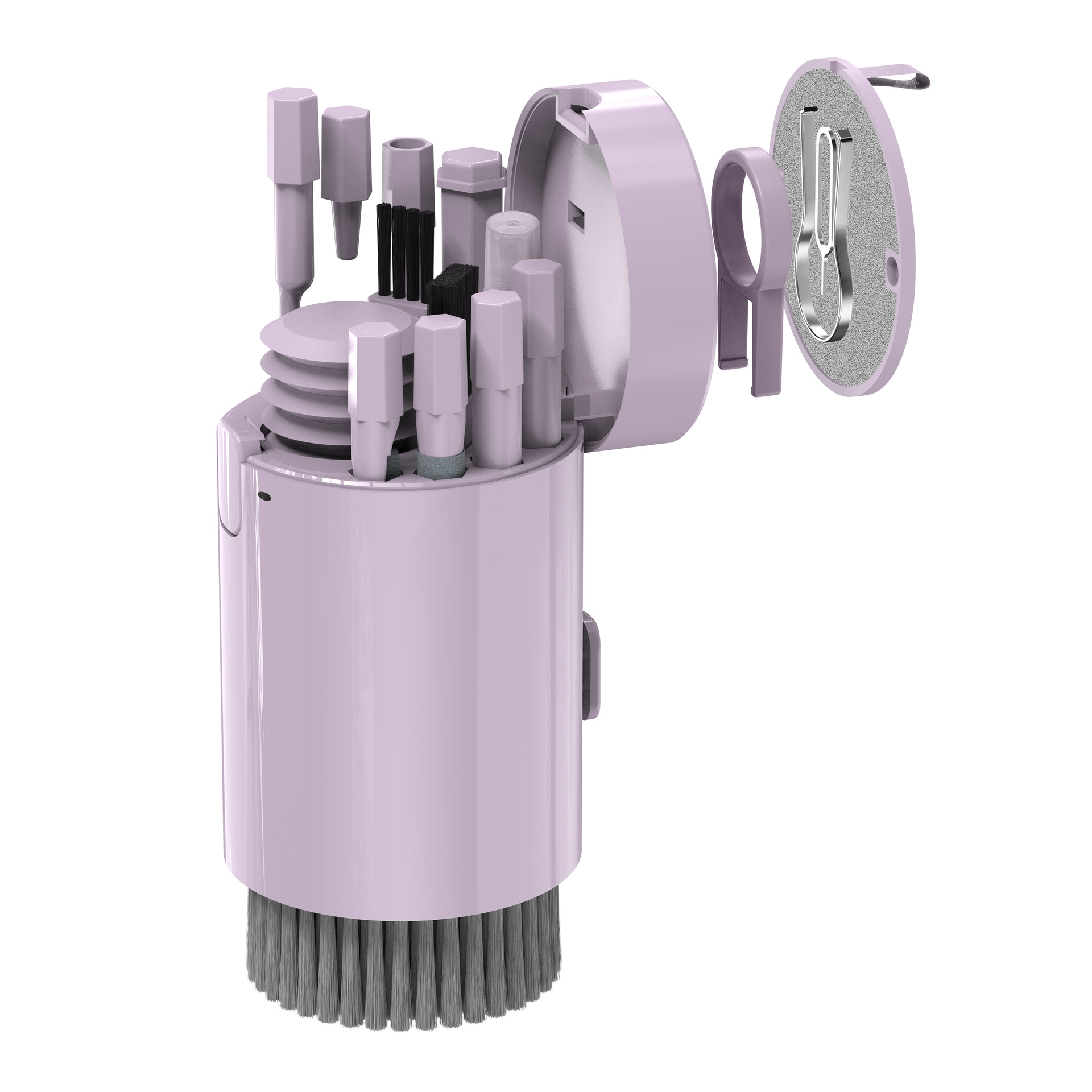 Multifunctional computer keyboard cleaning kit Bluetooth headset cleaning pen mobile phone screen dust removal brush - Image 6