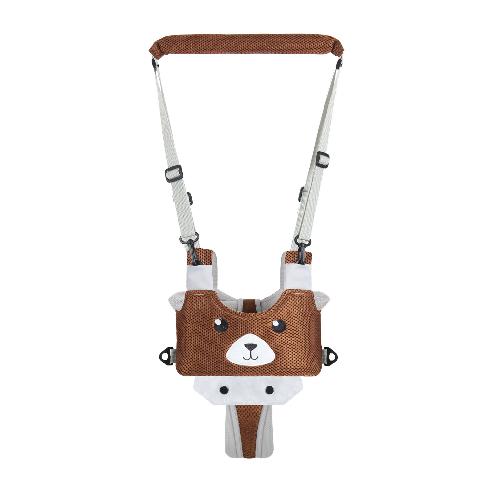 Baby learning walker, baby learning to walk, children learning to walk, breathable, anti-strangulation and anti-fall, bear learning walker, one piece for delivery - Image 7