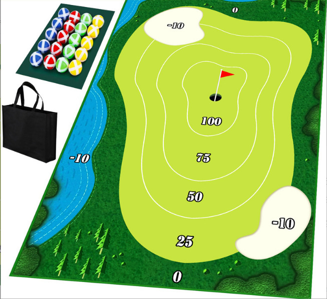 The Casual Golf Game Set Casual Golf Game Set Golf Hitting Mat Game Mat - Image 11